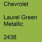 Preview: Chevrolet, Laurel Green Metallic, 2438.